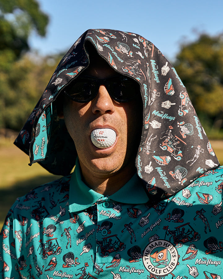 LOOSE GOLF | TOWEL - BLACK