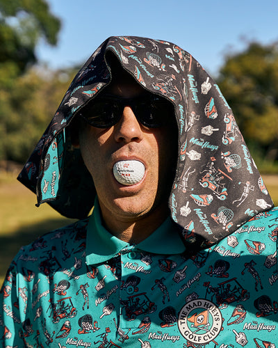 LOOSE GOLF | TOWEL - BLACK