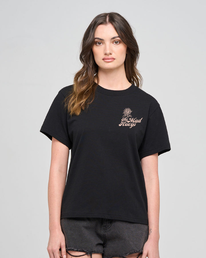 BEE ANCHOR | WOMENS SS TEE - BLACK
