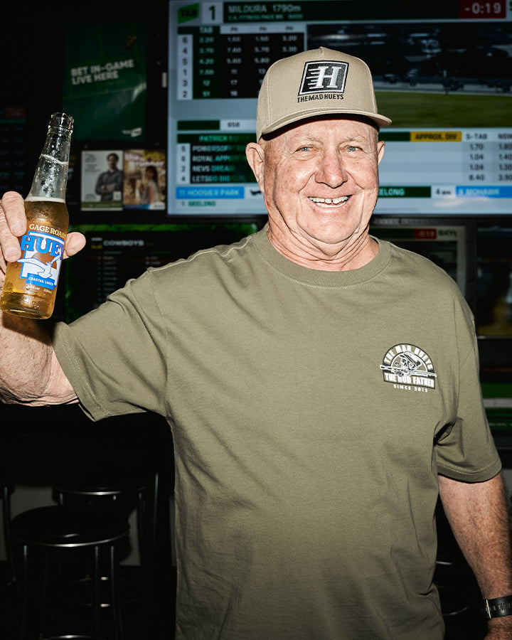THE ROD FATHER | GRANDPA SS TEE - OLIVE