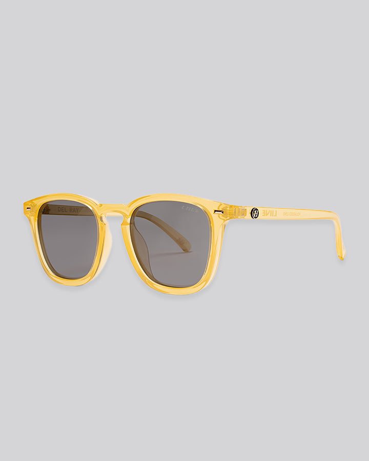 DEL RAY | POLARISED SUNGLASSES - CHAMPAGNE