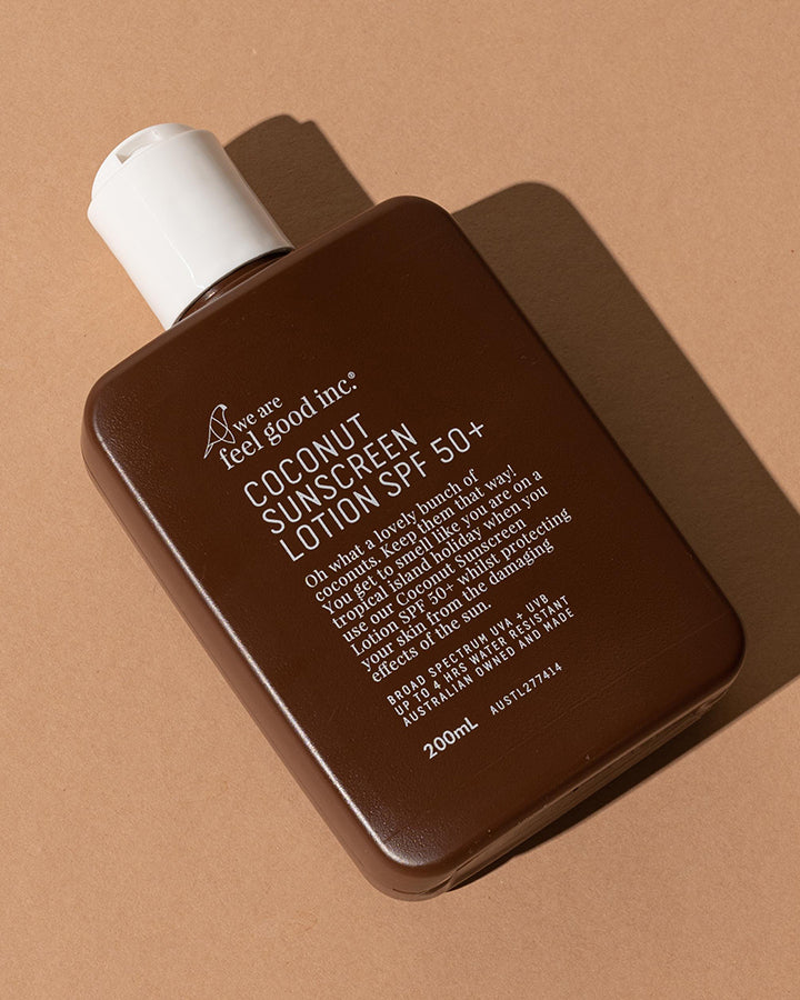 COCONUT | SUNSCREEN LOTION SPF50+ 75ML / 200ML / 400ML - NATURAL