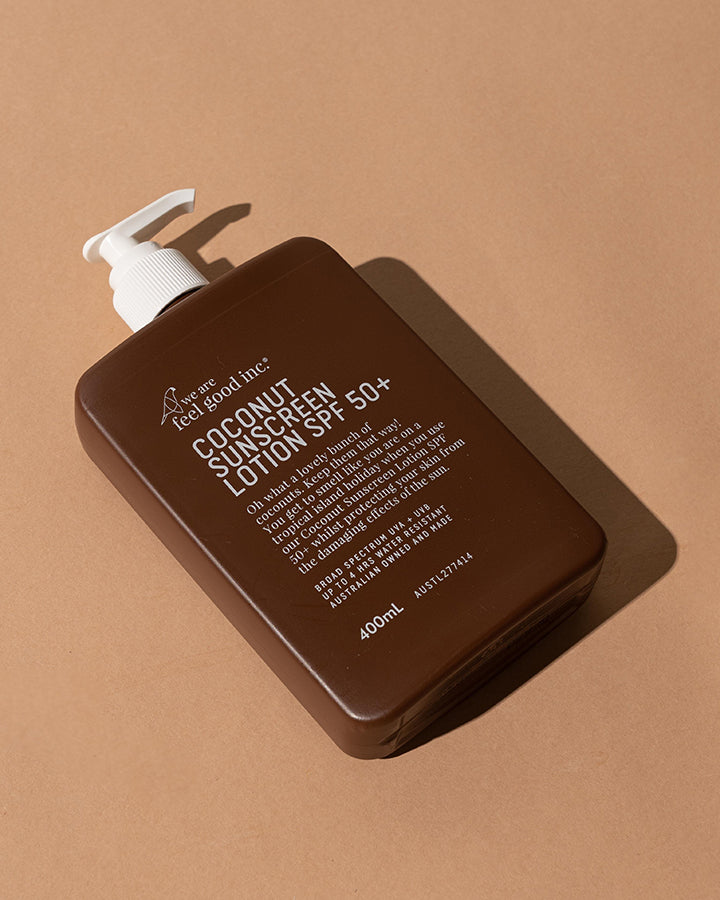 COCONUT | SUNSCREEN LOTION SPF50+ 75ML / 200ML / 400ML - NATURAL