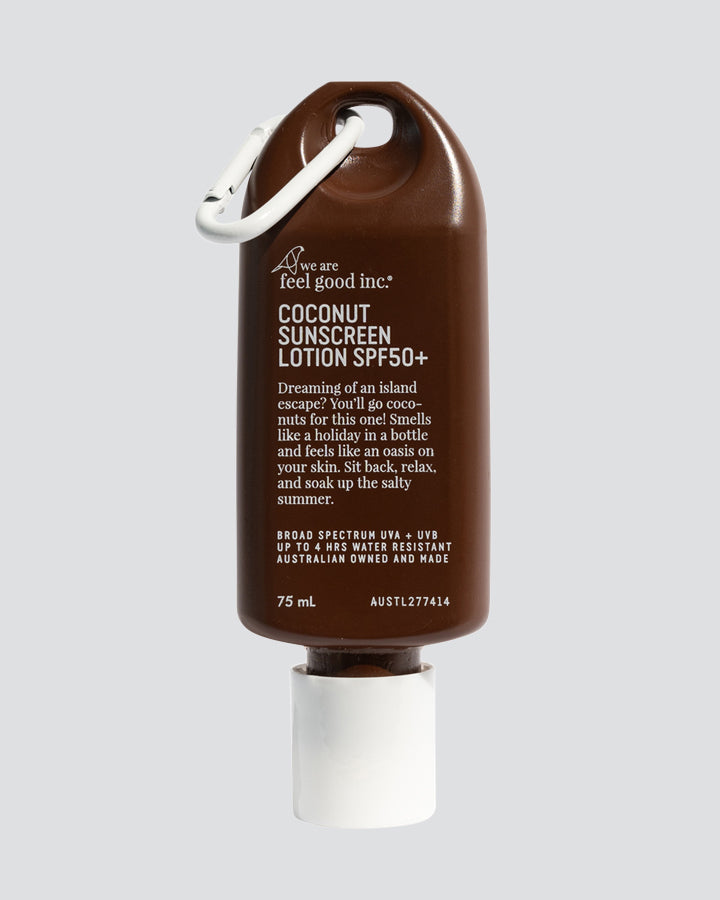 COCONUT | SUNSCREEN LOTION SPF50+ 75ML / 200ML / 400ML - NATURAL