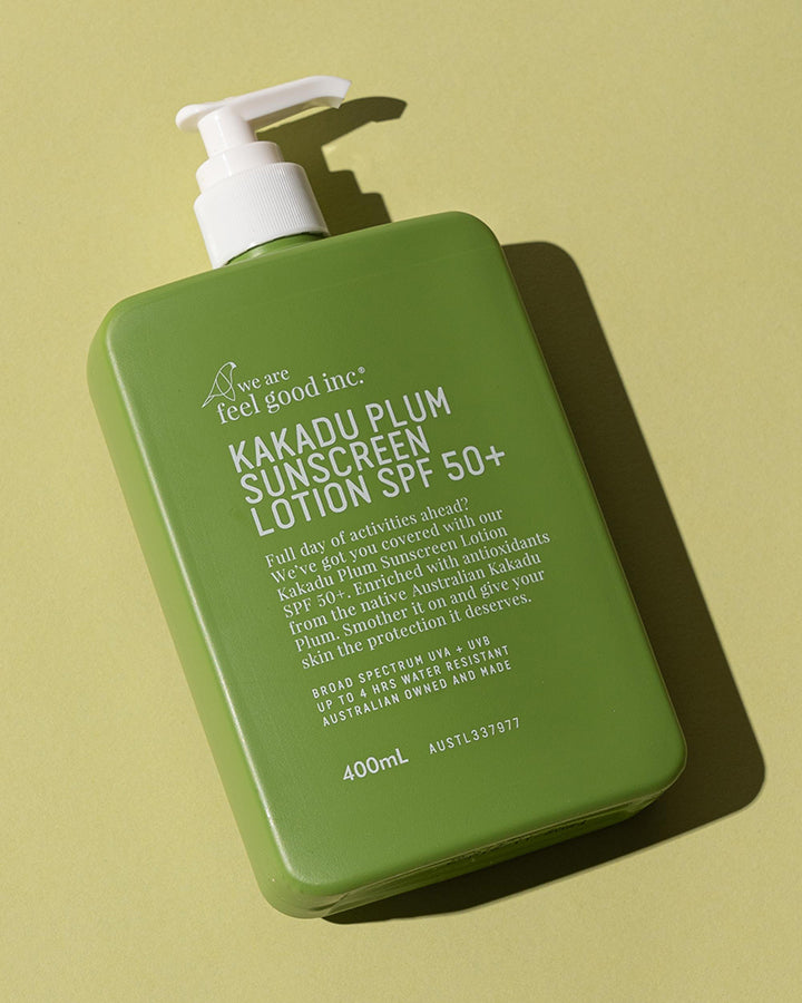 KAKADU PLUM | SUNSCREEN LOTION SPF50+ 200ML / 400ML - NATURAL