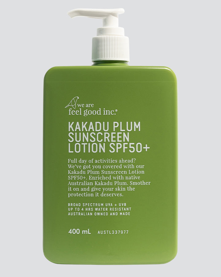 KAKADU PLUM | SUNSCREEN LOTION SPF50+ 200ML / 400ML - NATURAL