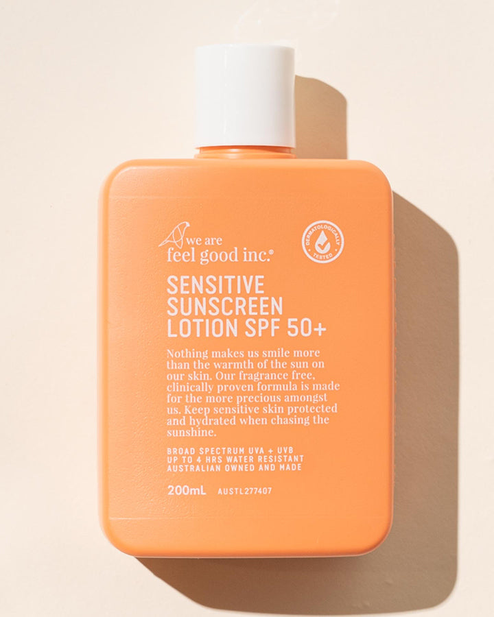 SENSITIVE | SUNSCREEN LOTION SPF50+ 200ML / 400ML - NATURAL