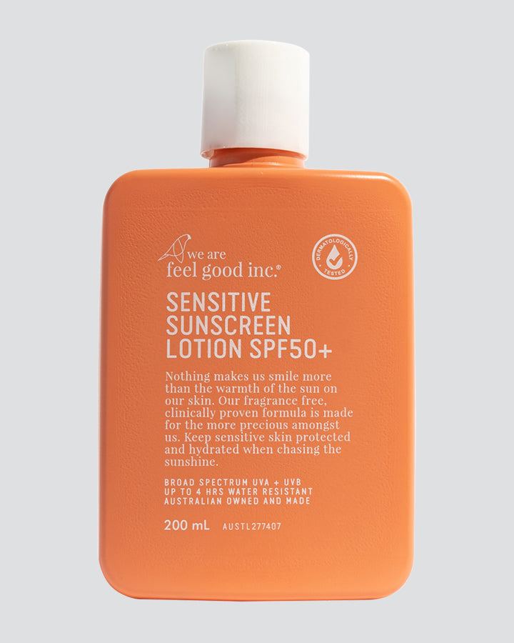 SENSITIVE | SUNSCREEN LOTION SPF50+ 200ML / 400ML - NATURAL