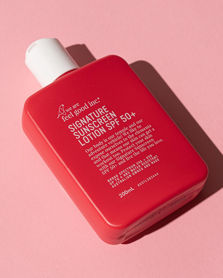 SIGNATURE | SUNSCREEN LOTION SPF50+ 200ML / 400ML - NATURAL