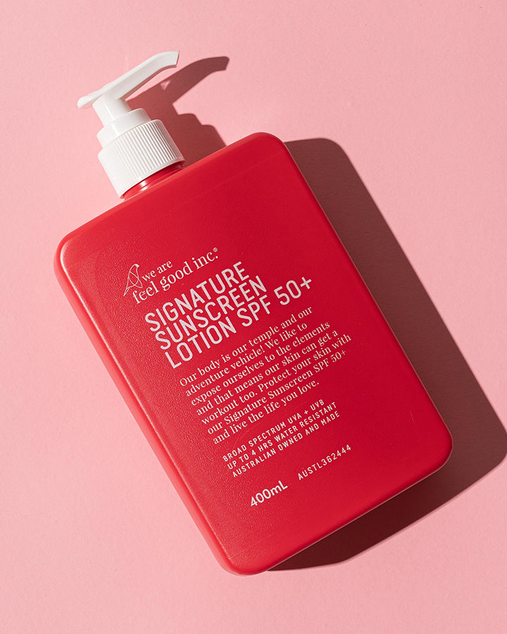 SIGNATURE | SUNSCREEN LOTION SPF50+ 200ML / 400ML - NATURAL
