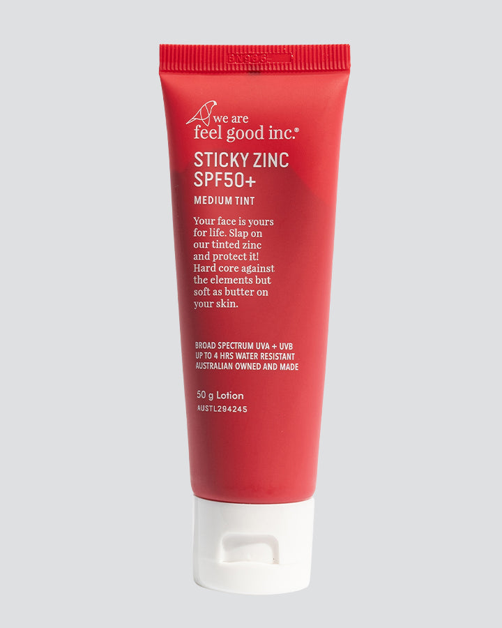 STICKY ZINC | SPF50+ 50G MEDIUM TINT - MEDIUM