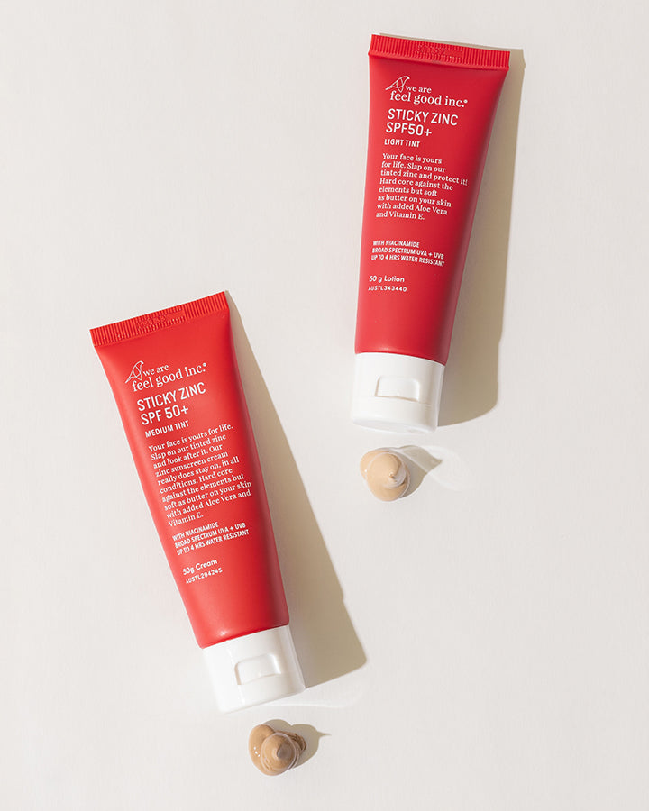 STICKY ZINC | SPF50+ 50G MEDIUM TINT - MEDIUM