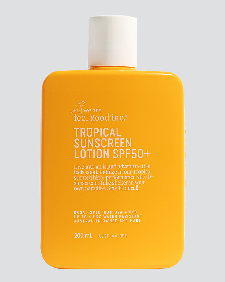 TROPICAL | SUNSCREEN LOTION SPF50+ 200ML / 400ML - NATURAL