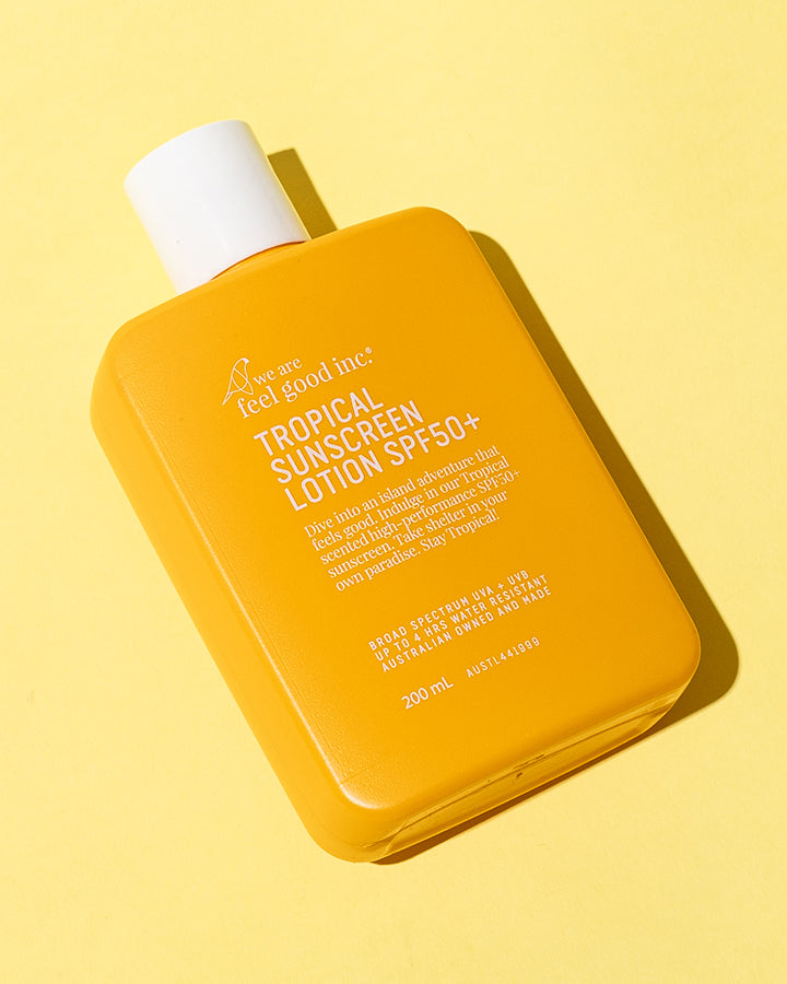 TROPICAL | SUNSCREEN LOTION SPF50+ 200ML / 400ML - NATURAL