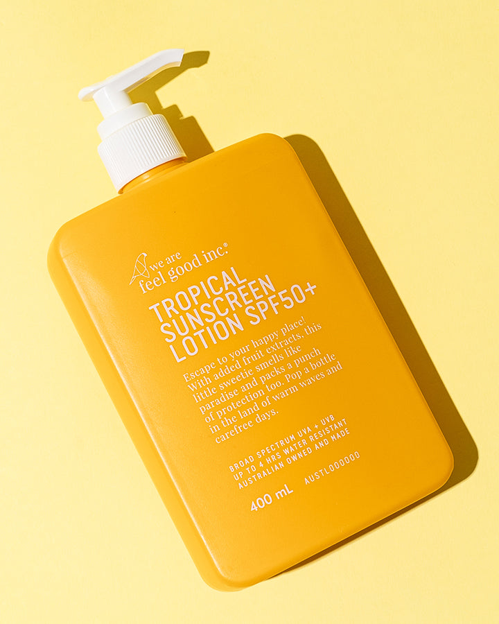 TROPICAL | SUNSCREEN LOTION SPF50+ 200ML / 400ML - NATURAL