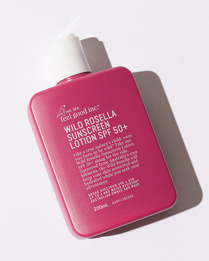 WILD ROSELLA | SUNSCREEN LOTION SPF50+ 200ML / 400ML  - NATURAL