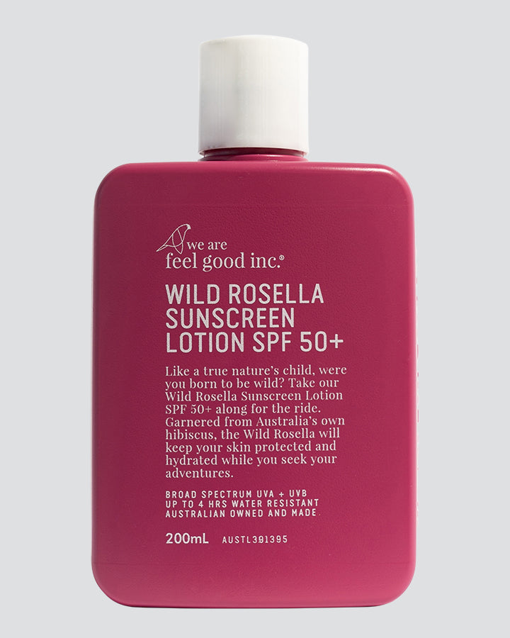 WILD ROSELLA SUNSCREEN LOTION SPF50+ 200ML / 400ML - NATURAL