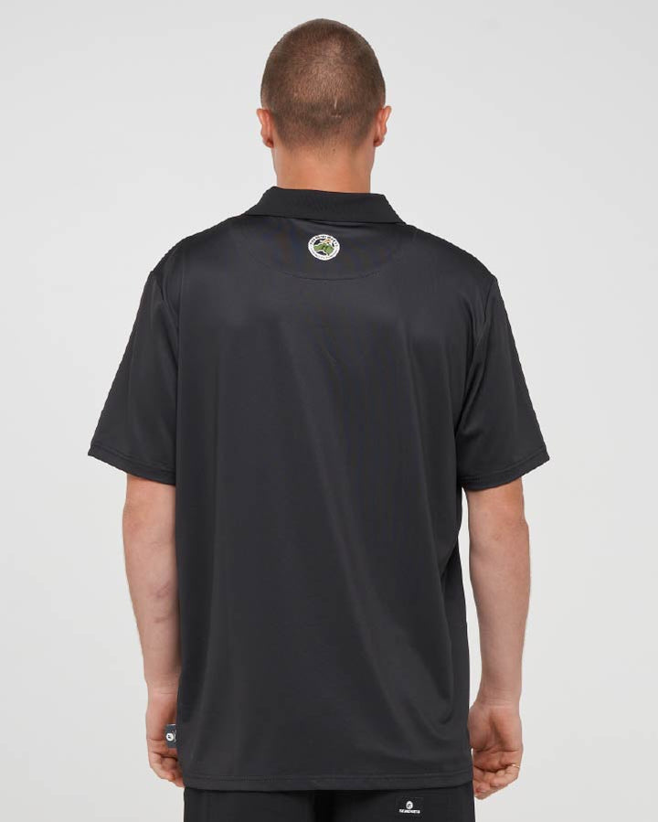 19TH HOLE | SS POLO - BLACK