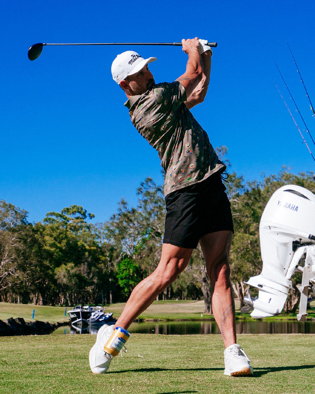 TMH PRO | FLEXFIT 110A GOLF CAP - WHITE