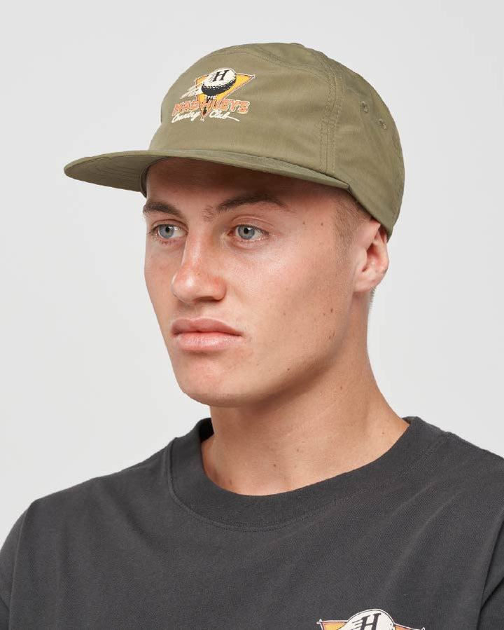 DRIVING AMBITION  | UNSTRUCTURED GOLF CAP - OLIVE