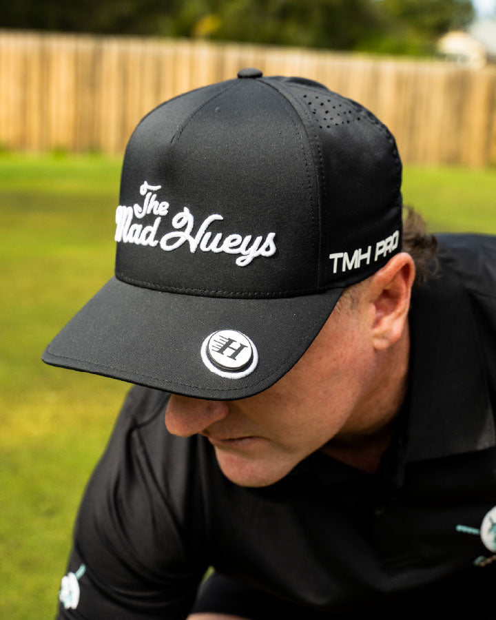 TMH PRO | FLEXFIT 110A GOLF CAP - BLACK