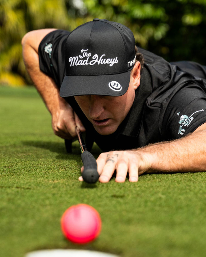 TMH PRO | FLEXFIT 110A GOLF CAP - BLACK