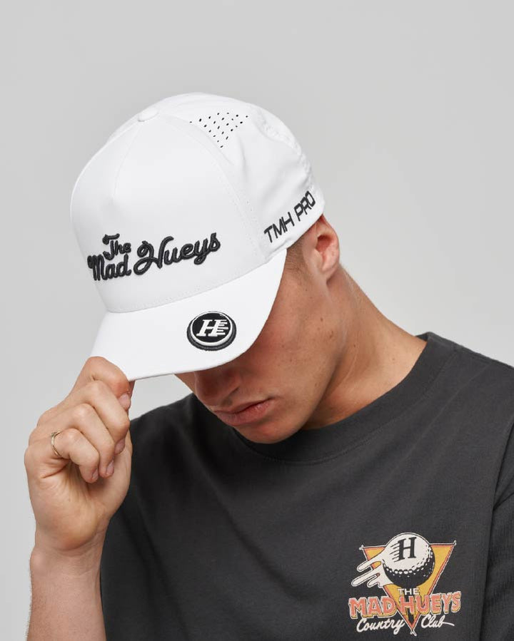 TMH PRO | FLEXFIT 110A GOLF CAP - WHITE