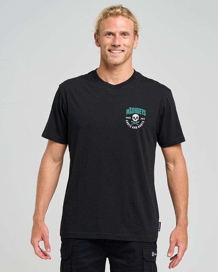 CARTS AND DARTS | SS TEE - BLACK