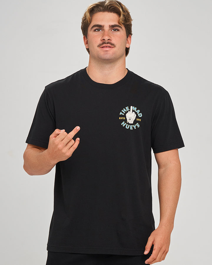 BIRDIE | SS TEE - BLACK