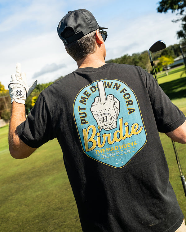 BIRDIE | SS TEE - BLACK