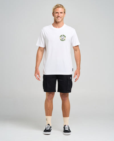 BIRDIE | SS TEE - WHITE