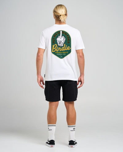 BIRDIE | SS TEE - WHITE