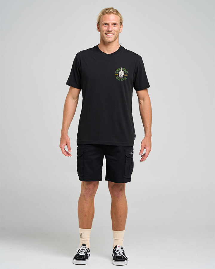 BIRDIE | SS TEE - BLACK