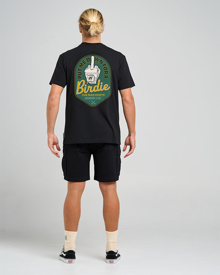 BIRDIE | SS TEE - BLACK