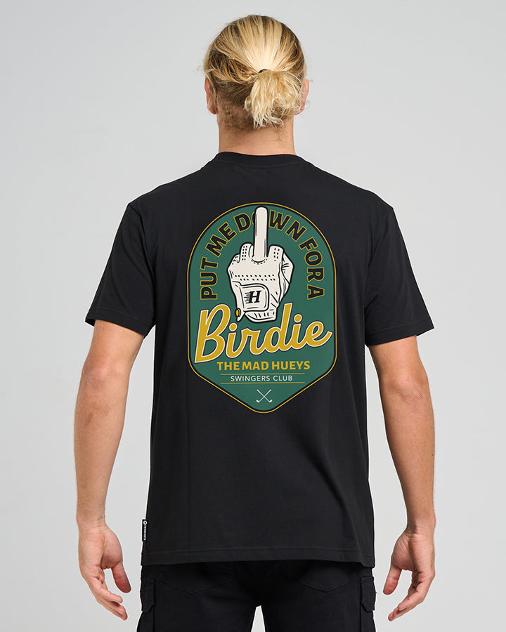 BIRDIE | SS TEE - BLACK