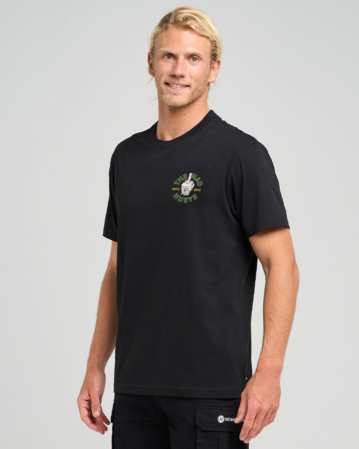 BIRDIE | SS TEE - BLACK