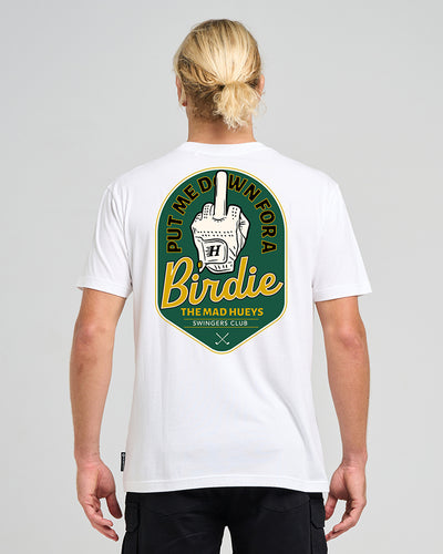 BIRDIE | SS TEE - WHITE