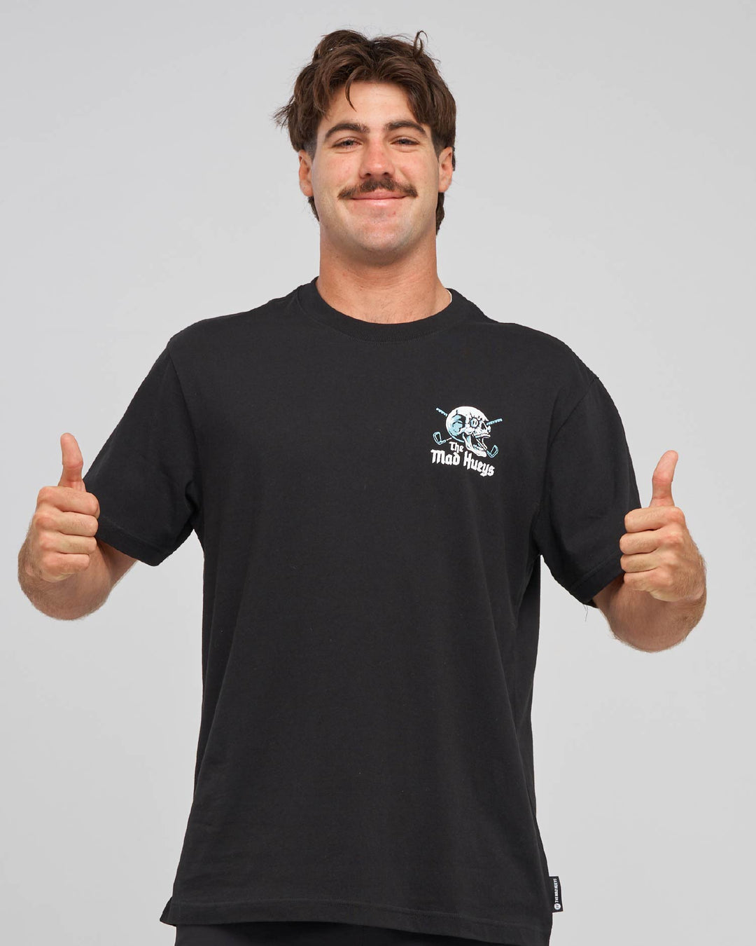 HITTIN FK ALL | SS TEE - BLACK