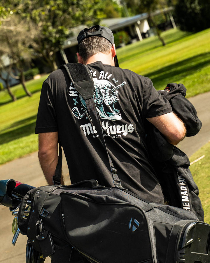 HITTIN FK ALL | SS TEE - BLACK