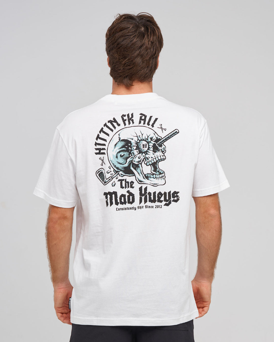 HITTIN FK ALL | SS TEE - WHITE