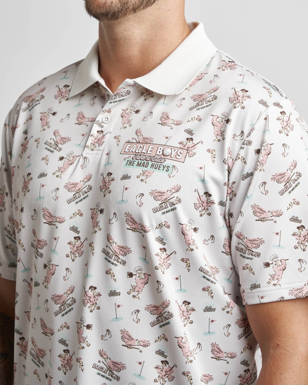 EAGLE BOYS | SS GOLF POLO - SMOKE