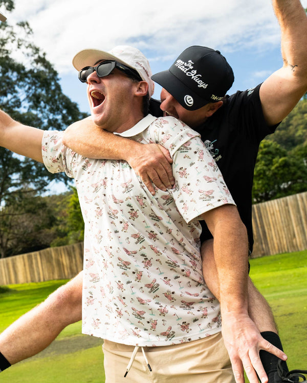 EAGLE BOYS | SS GOLF POLO - SMOKE