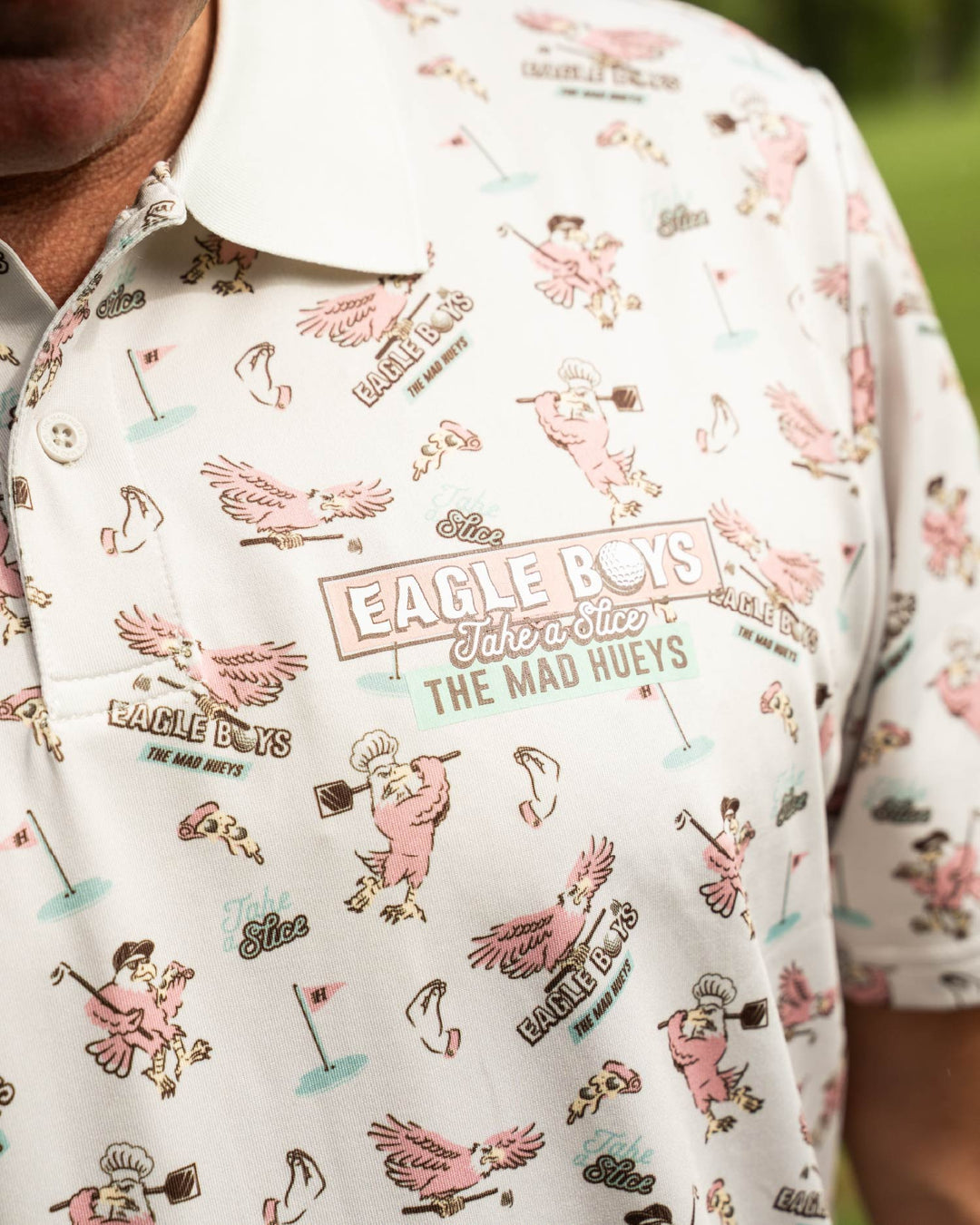 EAGLE BOYS | SS GOLF POLO - SMOKE