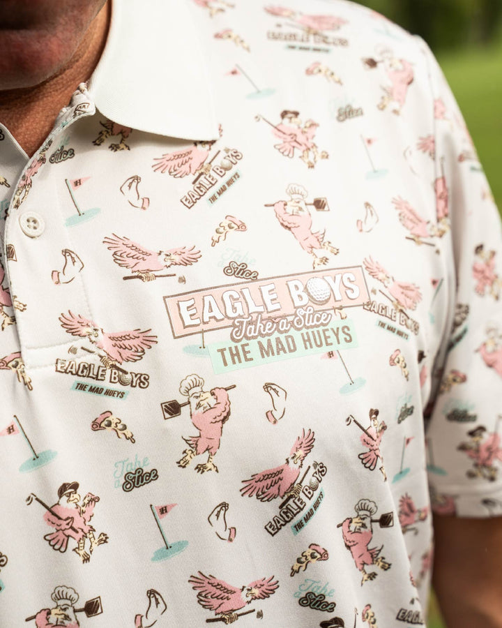 EAGLE BOYS | SS GOLF POLO - SMOKE