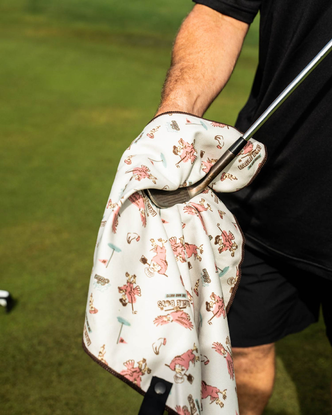 EAGLE BOYS | GOLF TOWEL - WALNUT