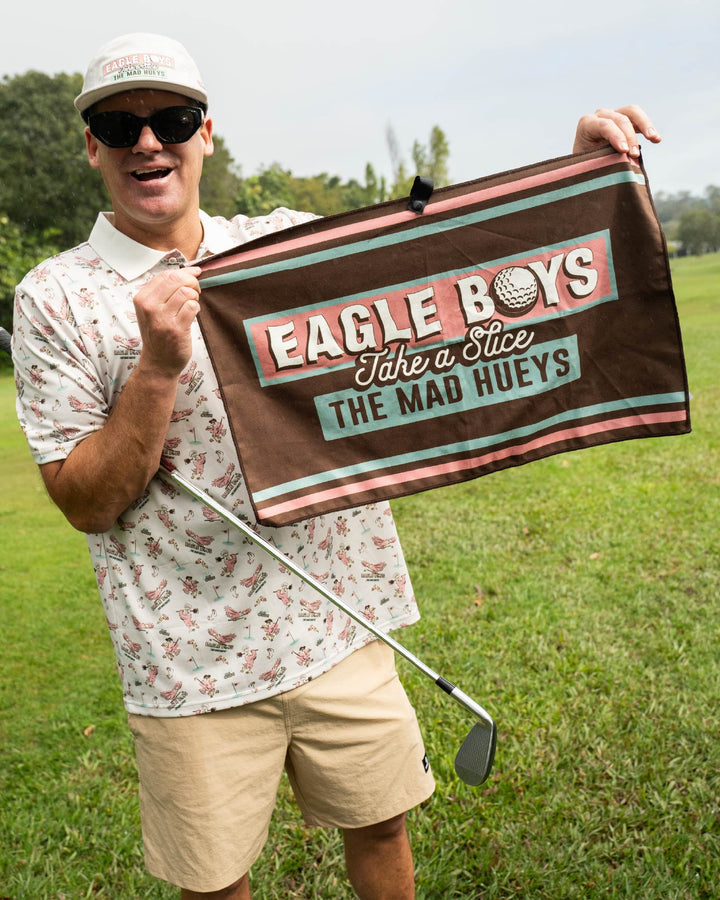 EAGLE BOYS | GOLF TOWEL - WALNUT