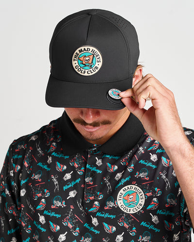 HUEYS GOLF PACK | GOLF POLO + CAP + TOWEL - TEAL