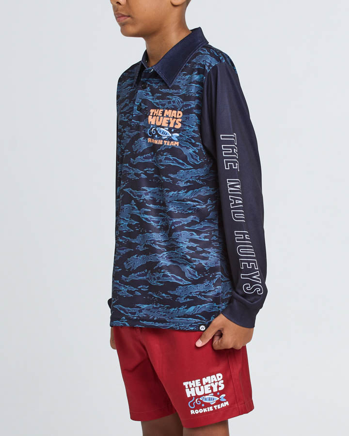 ROOKIE TEAM | YOUTH FISHING JERSEY - NAVY