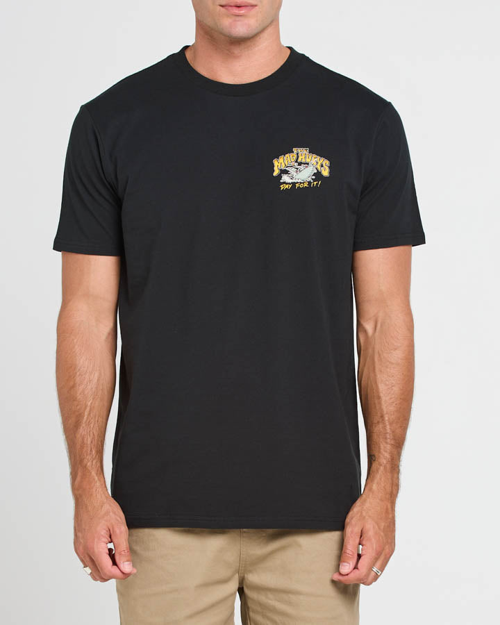TINS AND TINNIES | SS TEE - BLACK