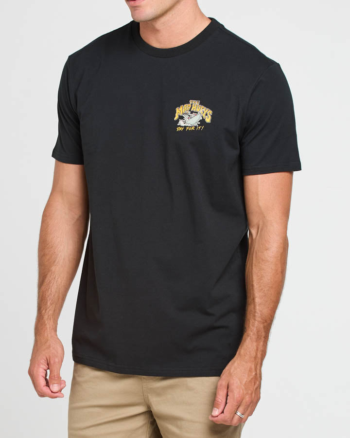 TINS AND TINNIES | SS TEE - BLACK